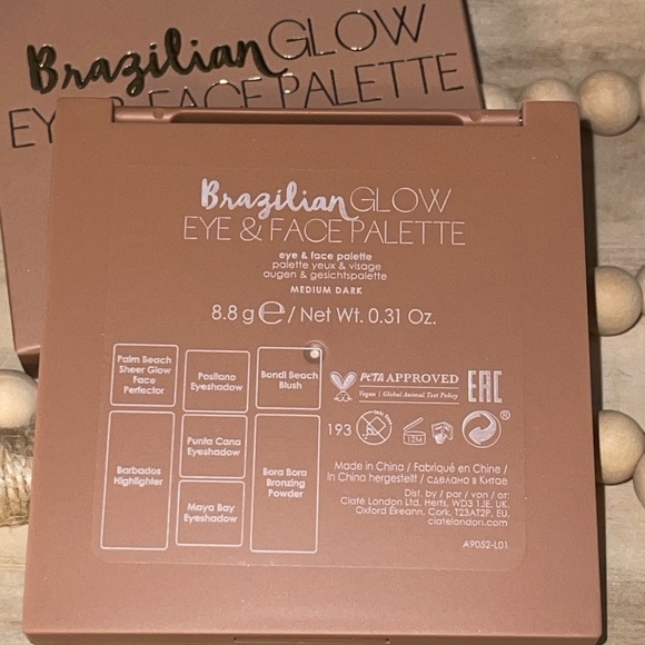 CIATE’ LOBDON Brazilian Glow Eye & Face Palette In Medium Dark - Picture 13 of 14